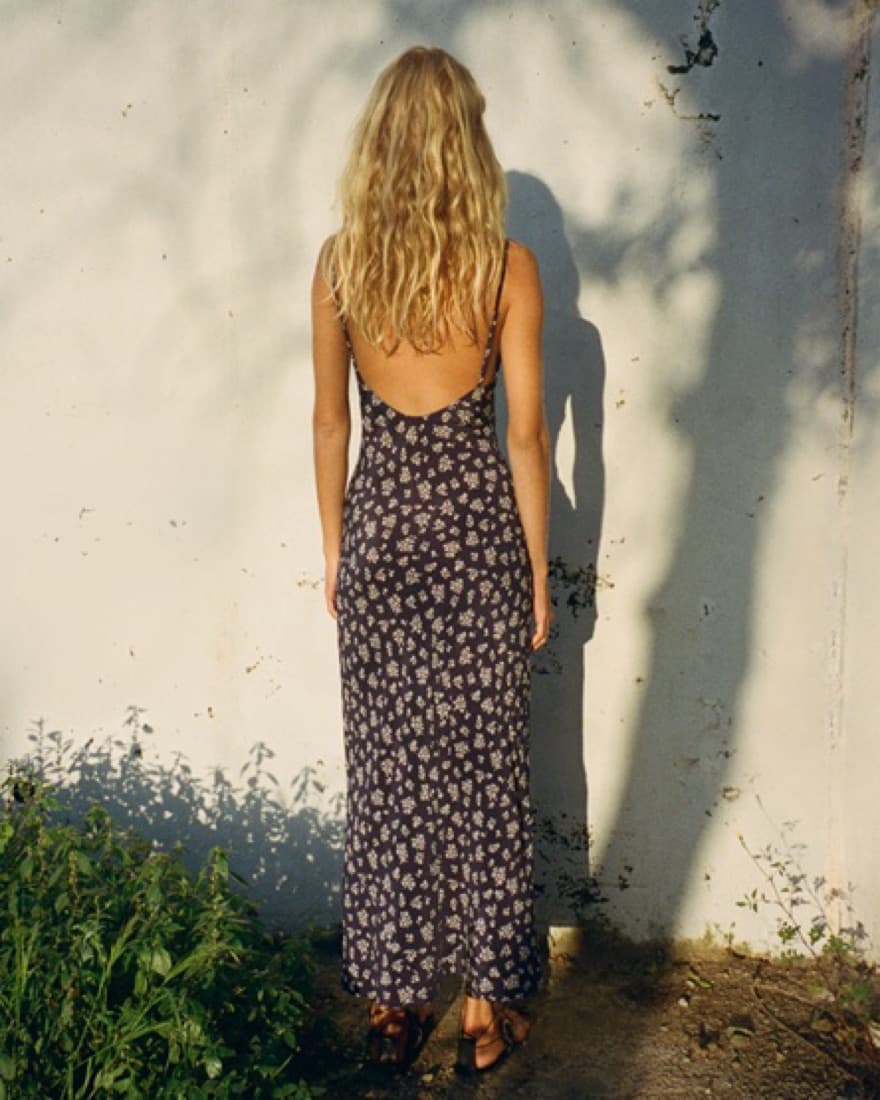Navy Realisation Par Iggy Maxi Dress - Image 3