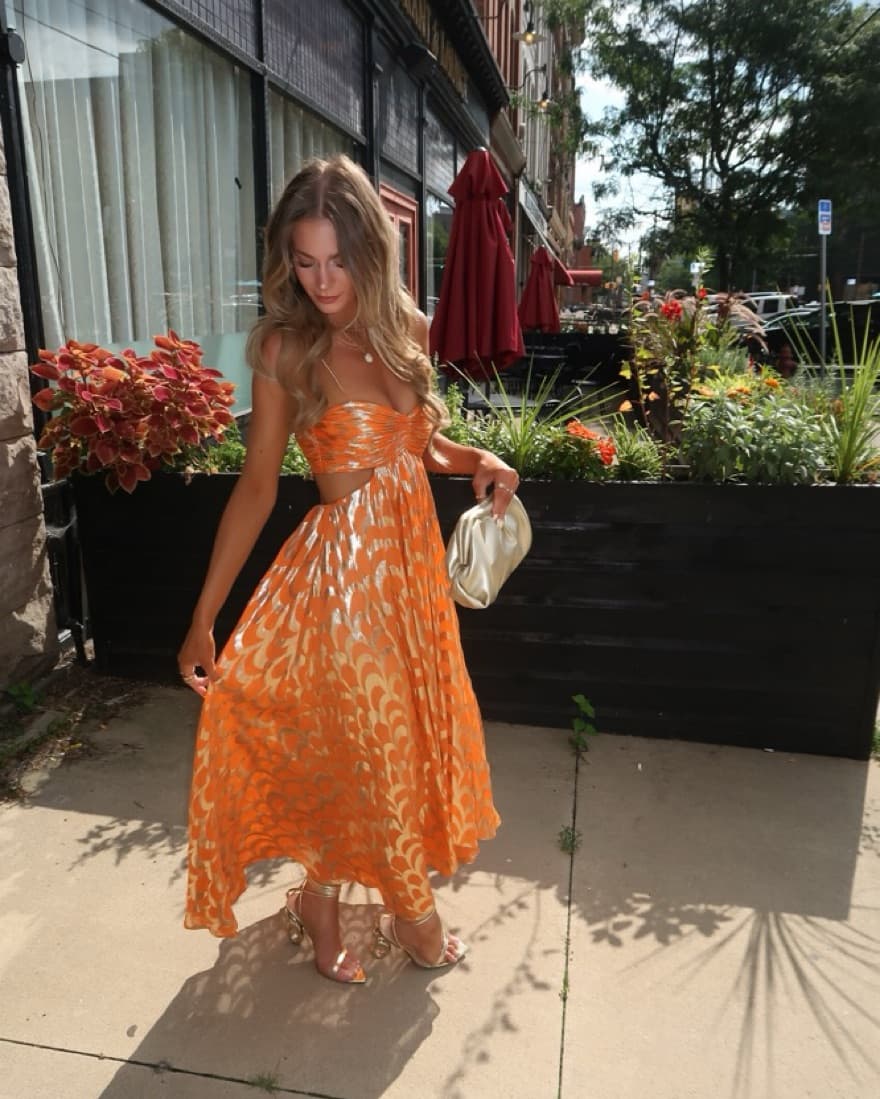 Delfi Collective Adele Sweetheart Dress - Image 3