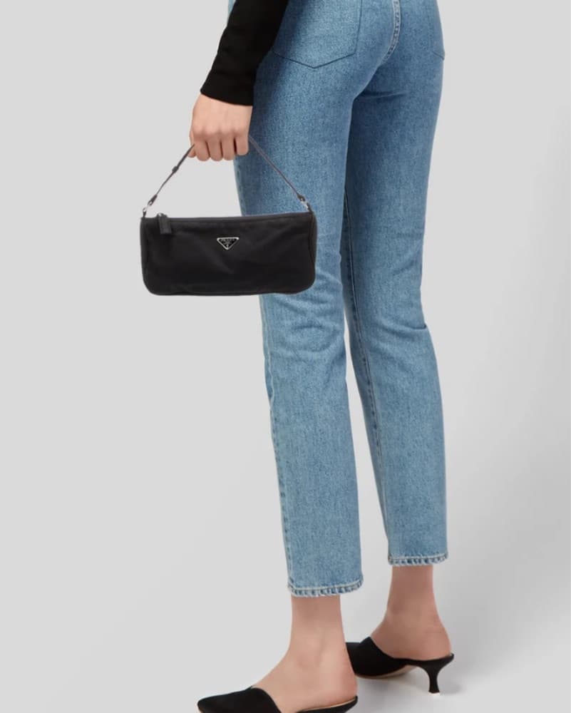 Prada Nylon Pochette - Image 4
