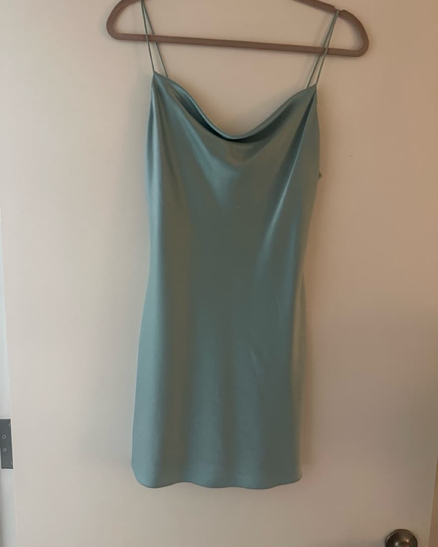 Alice and Olivia Harmony Mini Slip Dress - Image 2