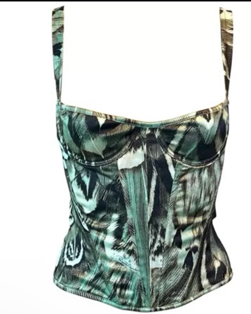  Roberto Cavalli S/S 2005 Bustier Corset - Image 1