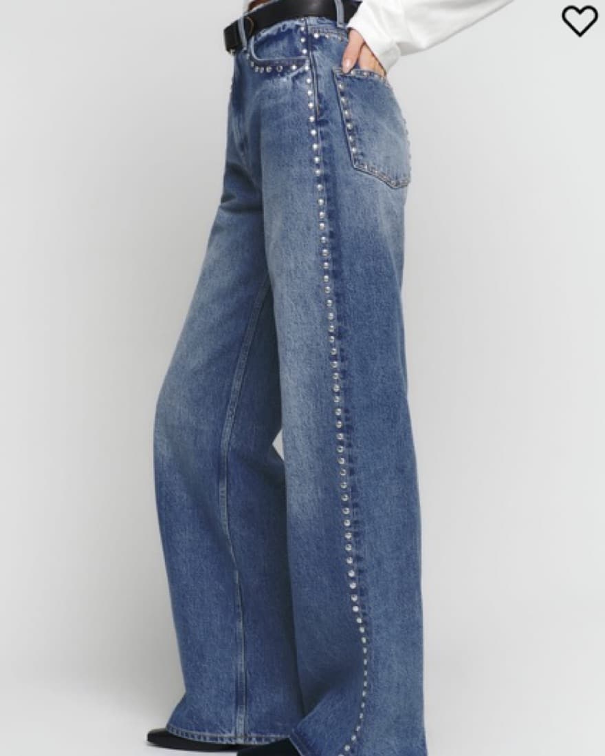 Reformation Studded Jeans - Image 2