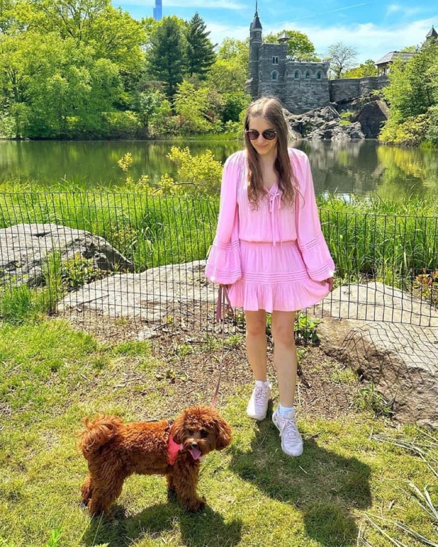 Ramy Brook Pink Mini Dress - Image 1