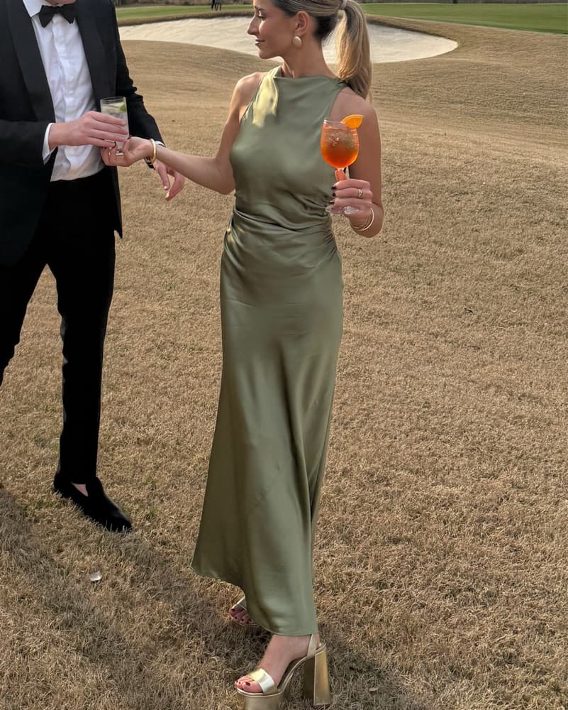 Ref Silk Flattering Gown - Image 2