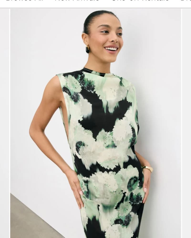 Rodebjer Printed Maxi Dress - Image 4