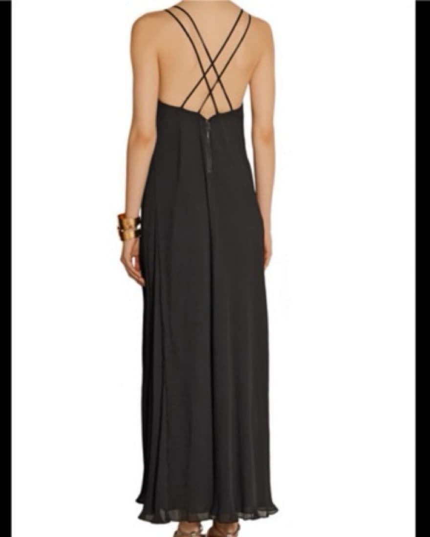 Alice And Olivia Black Maxi Dress  - Image 2
