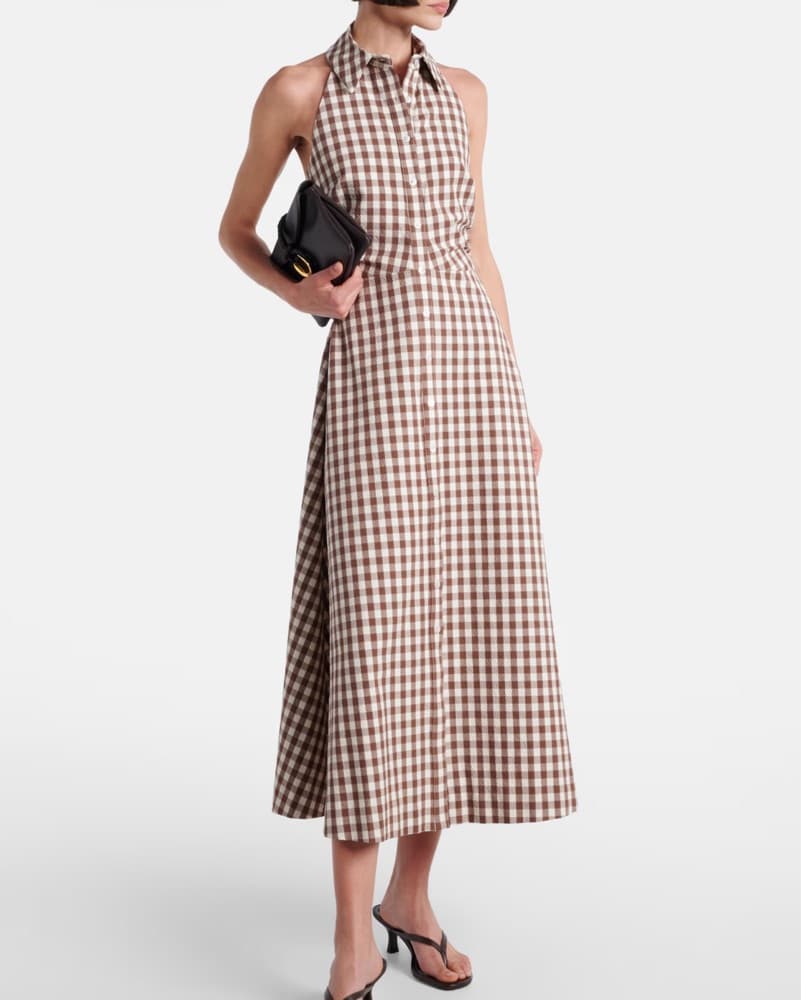 Veronica Beard Gingham Dress  - Image 2