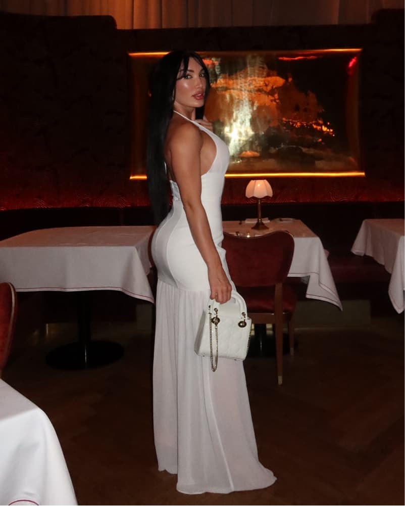 Roquel Maxi Dress in Bone Camila Coelho - Image 2