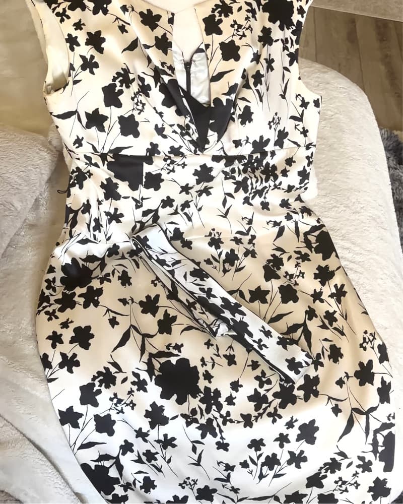 Black And White Dress - Image 3