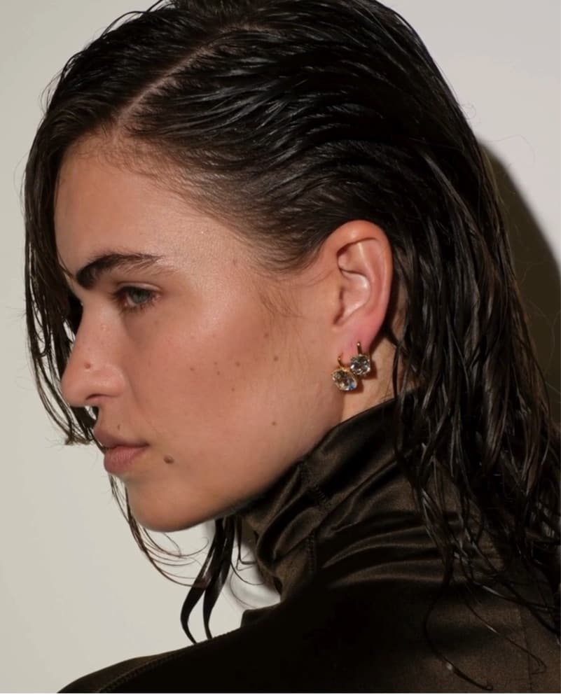 Dorsey Porter Cushion Cut Earrings   - Image 1