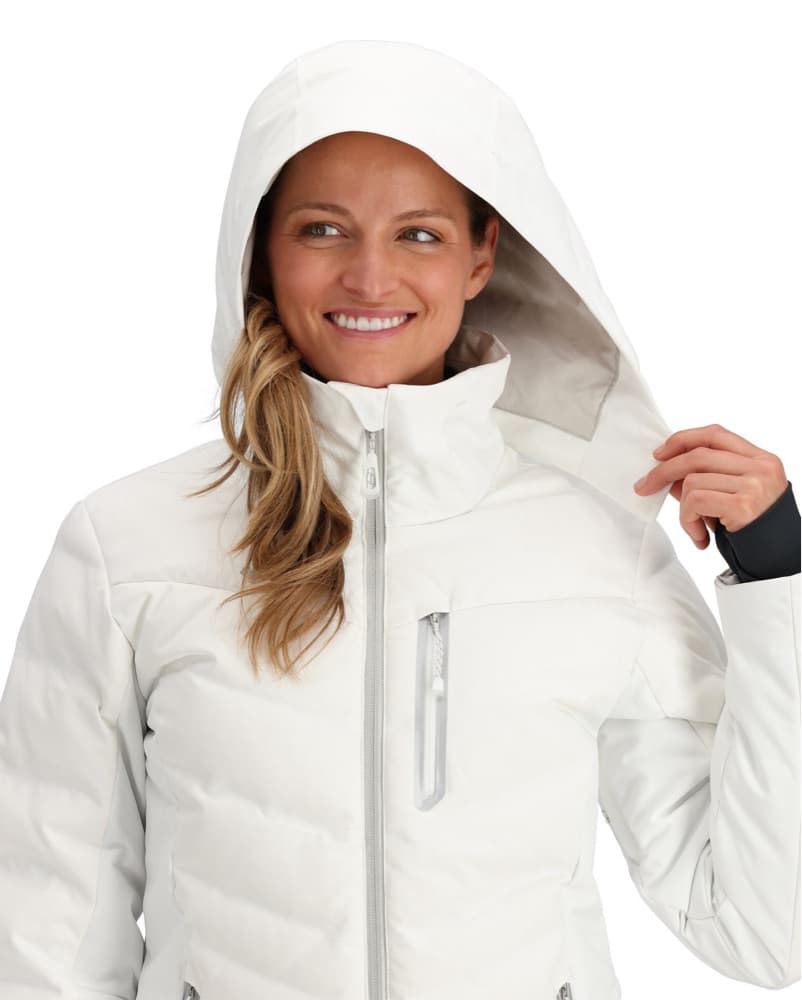 Obermeyer Cosima Down Jacket - White - Image 3