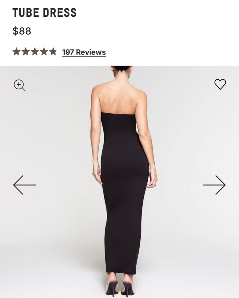 Skims Fits Everybody Tube Dress - Image 4