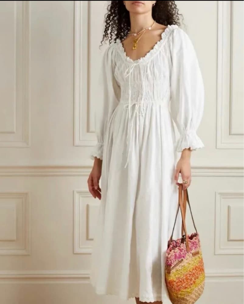 DÔEN Isolde Cotton Dress - Image 1