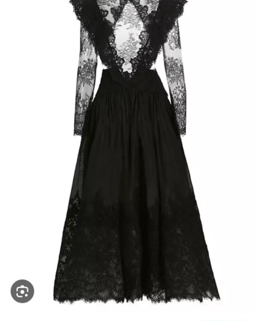 Sensory Lace  Yoke Gown  - Image 1