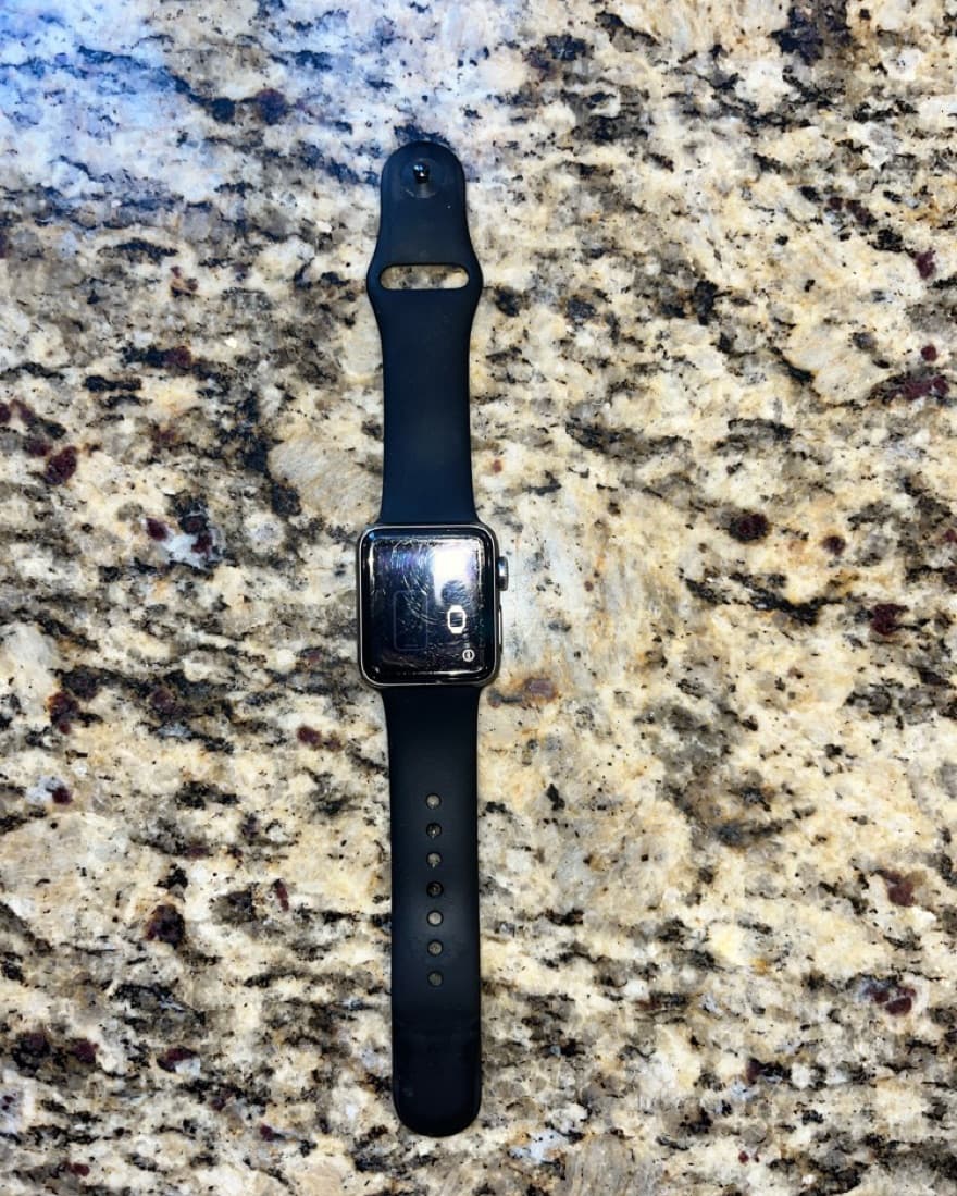 Apple Watch, Black, Small Face & Band - Image 3
