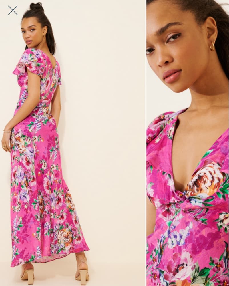 Vibrant Floral Maxi Dress - Image 2