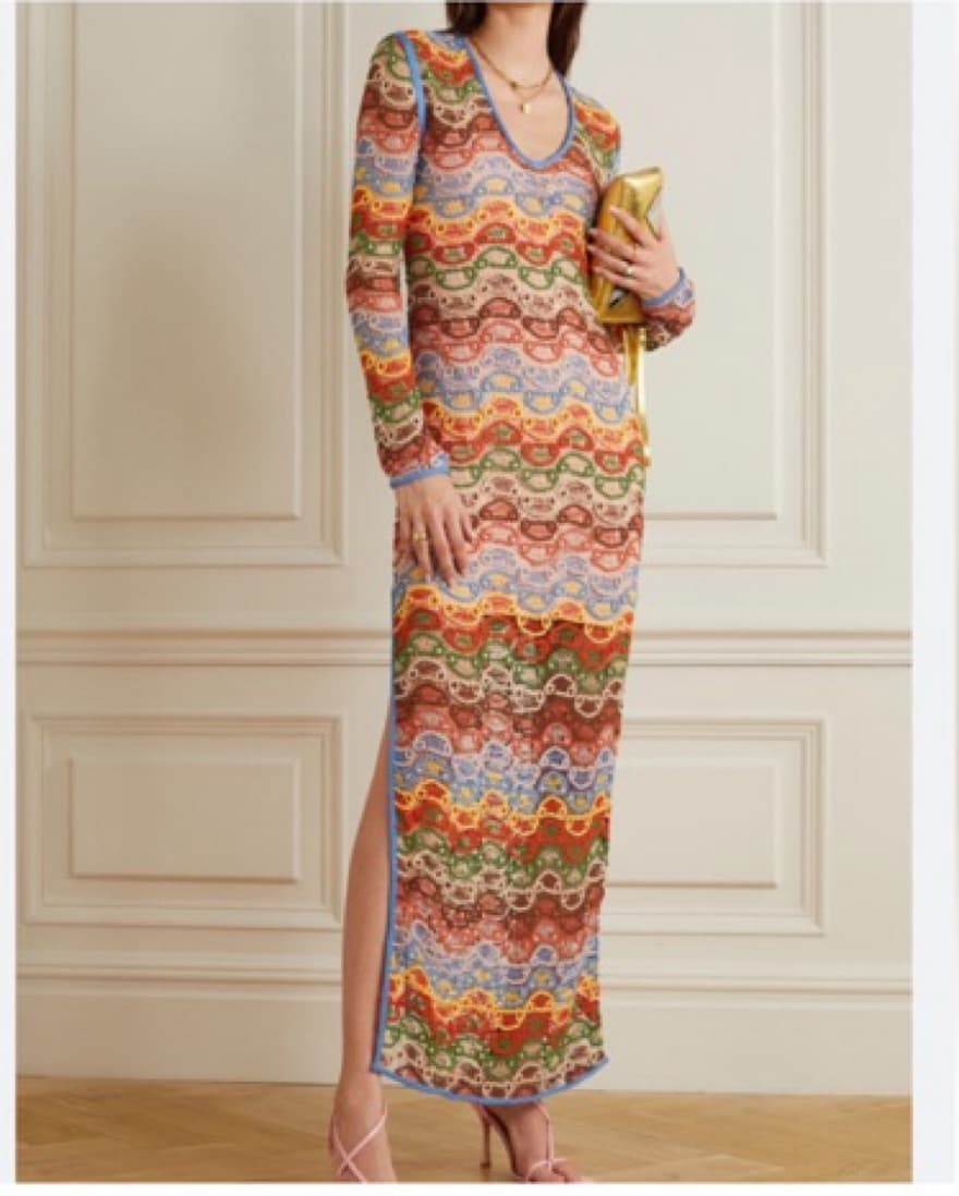 Etro Crochet Maxi Dress - Image 2