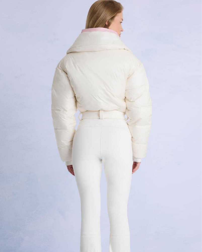 Ohpolly Bo Tee Ski Suit  White & Pink - Image 4