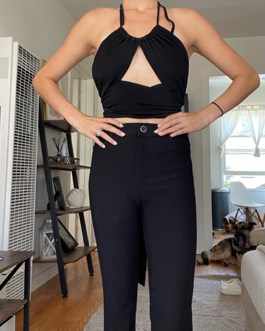 Cotton Candy Wrap Top - Image 1