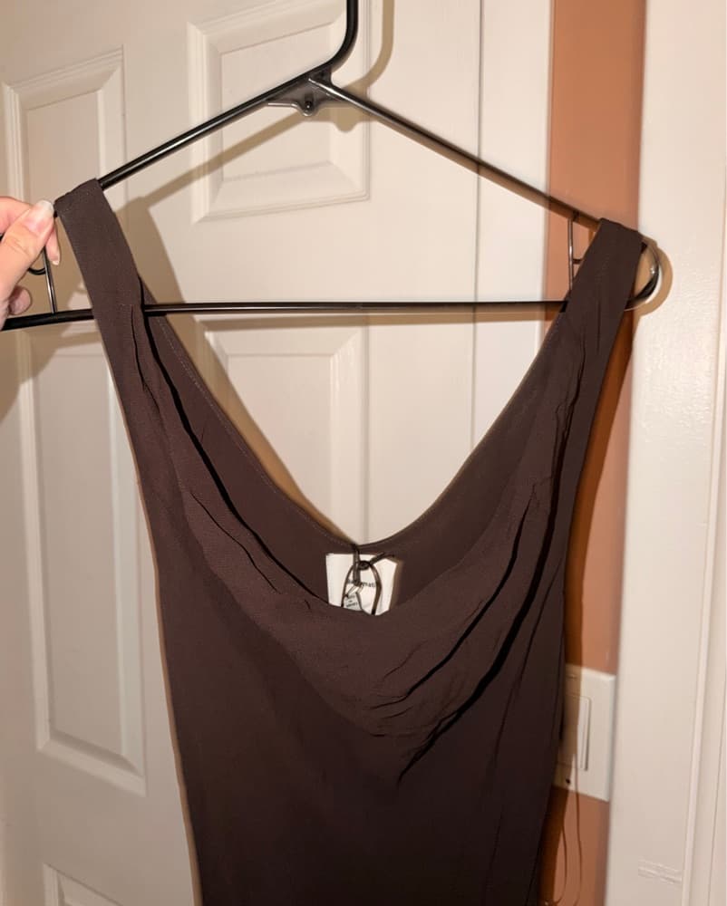 Reformation Anebelle drape dress - Image 6