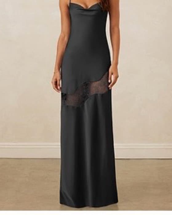 Christian Siriano Black Gown - Image 4