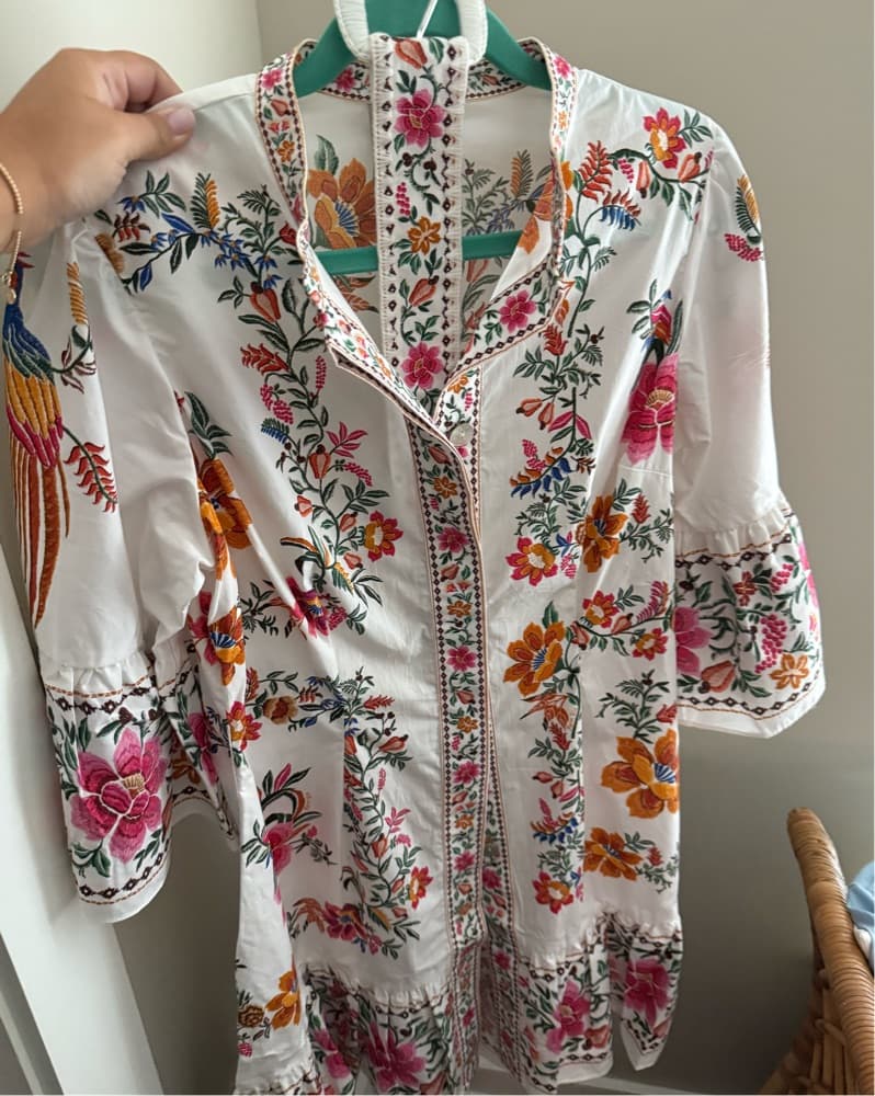 FARM RIO Delicate Forest Mini Dress - Image 2
