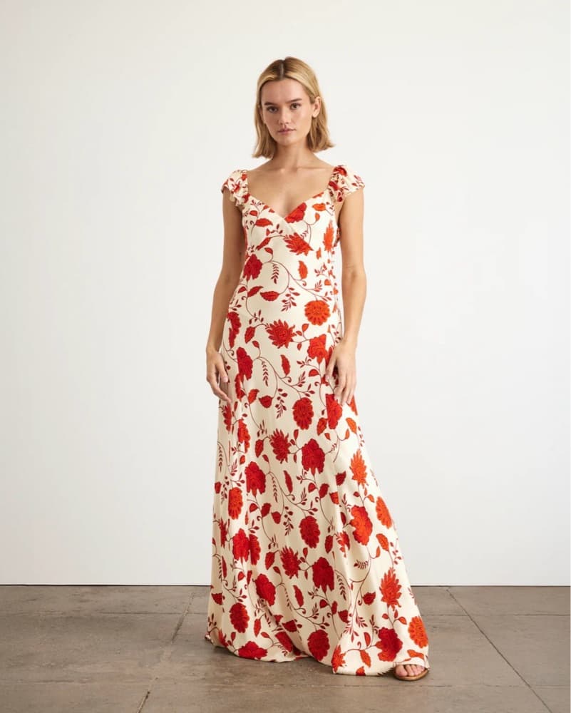 Tanya Taylor Carrie Floral Dress - Sz 0 - Image 2