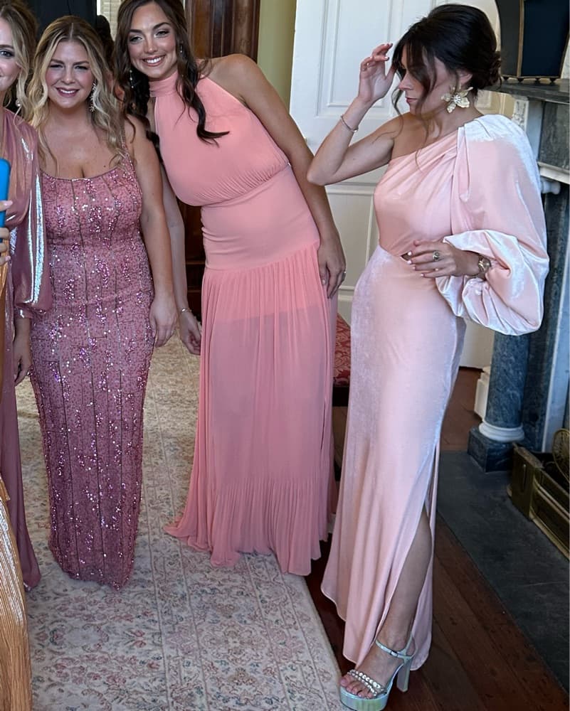 No Pise La Grama Formal Light Pink Gown - Image 2