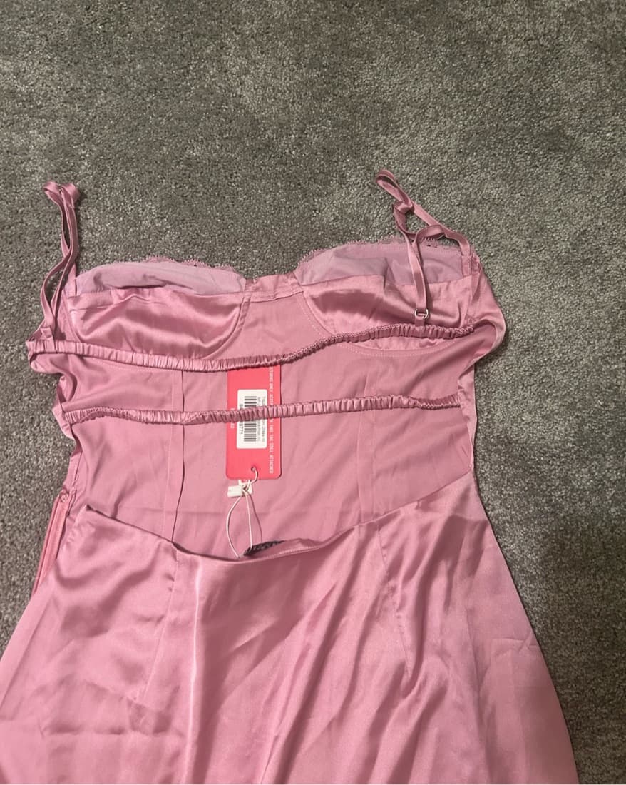 Pink mini dress - Image 4