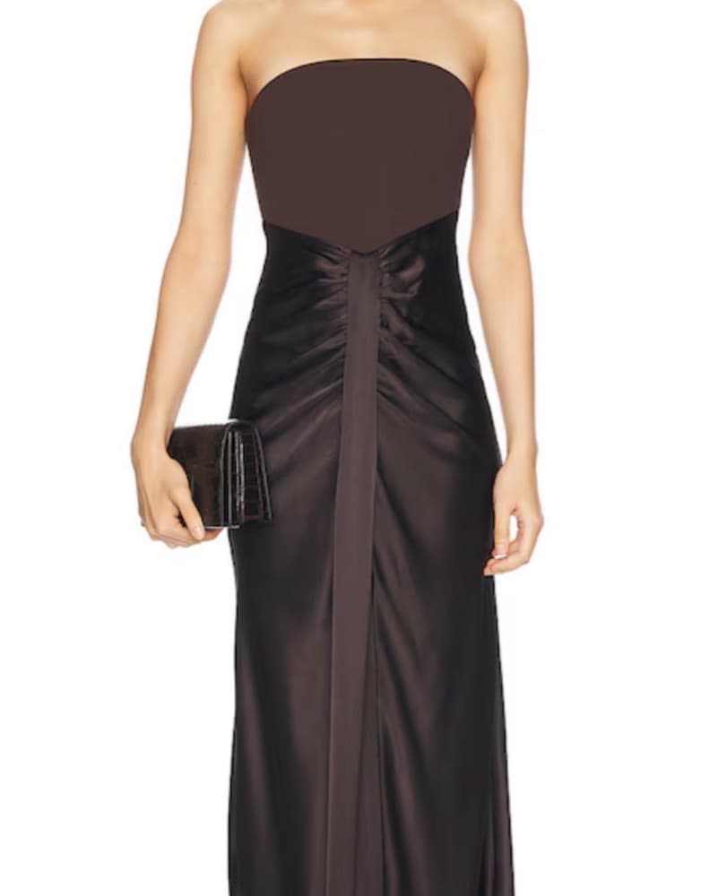WAYFARING DRESS CHOCOLATE  - Image 1