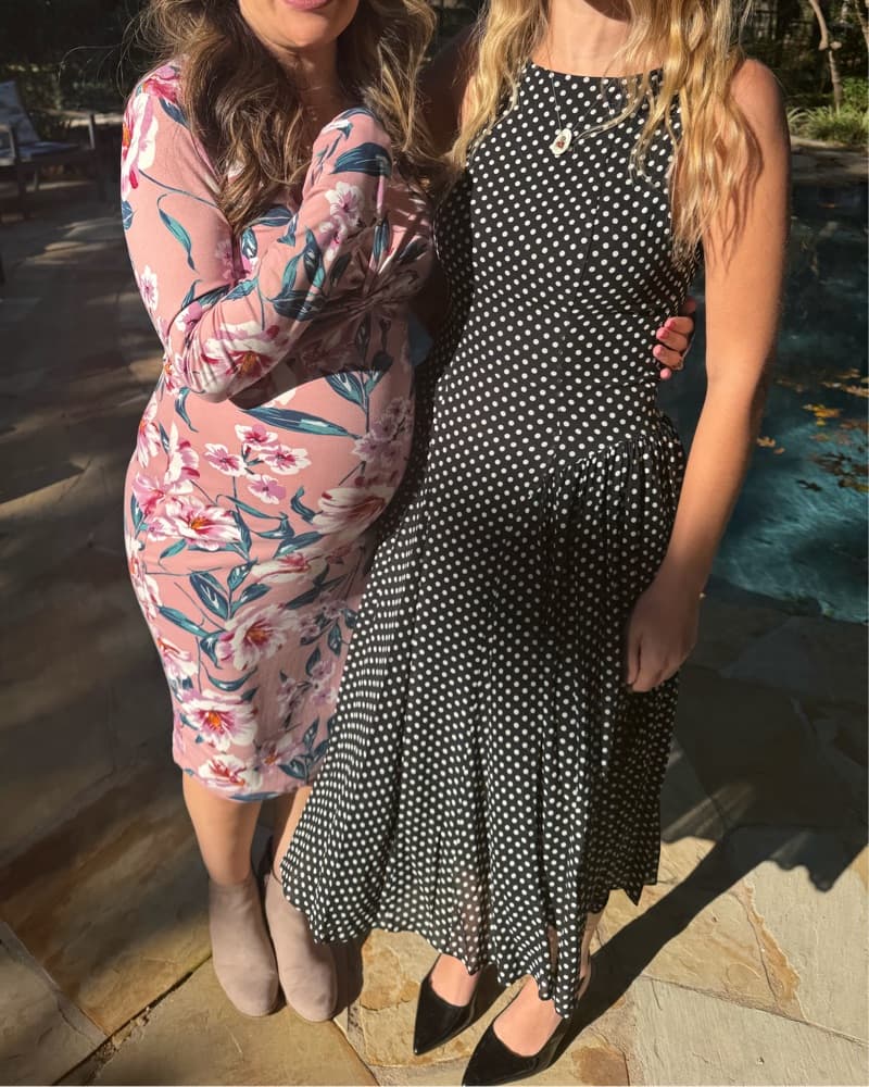 Polka Dot Reformation Anelis Dress  - Image 2