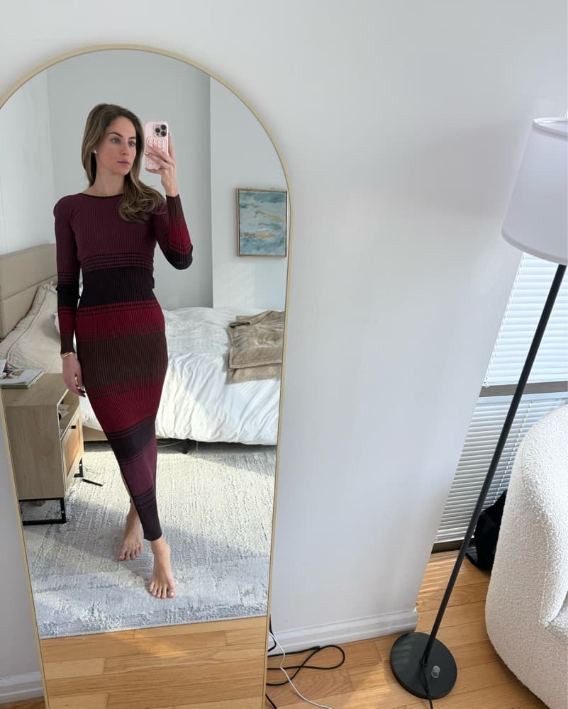 Staud Long Sleeve Dress  - Image 2