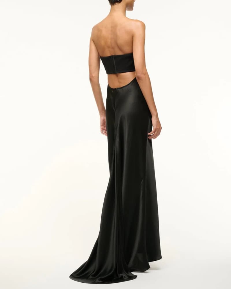 Staud WAYFARING DRESS BLACK - Image 3