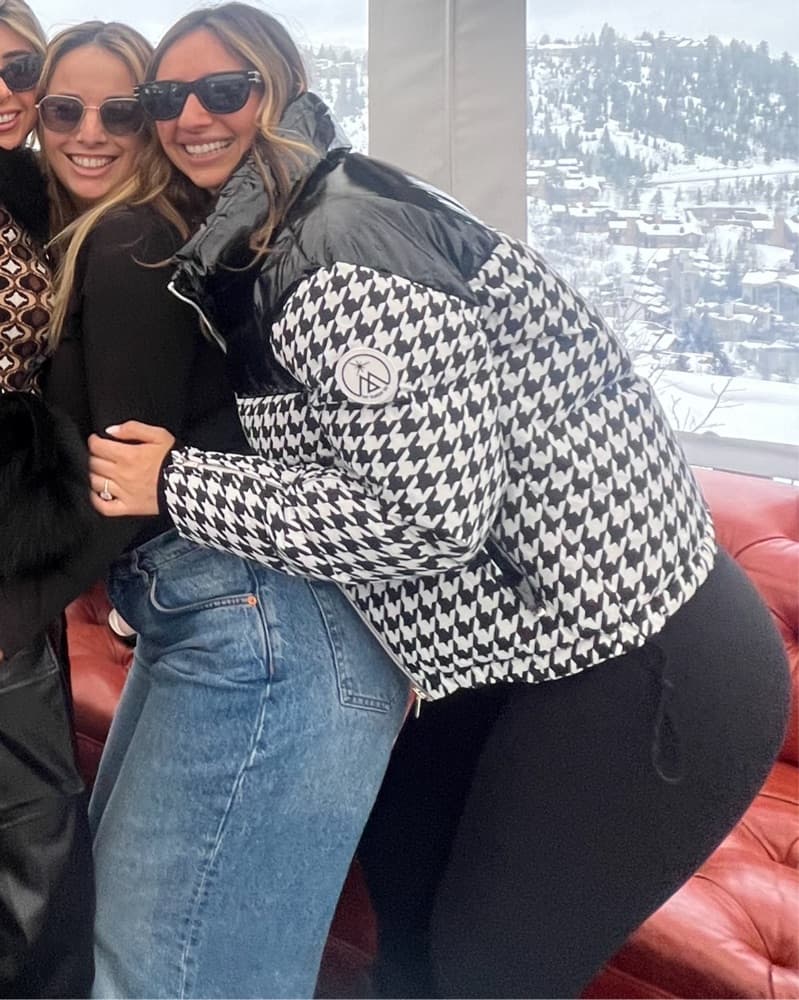 My Sunday Ski Jacket HOUNDSTOOTH - Image 1