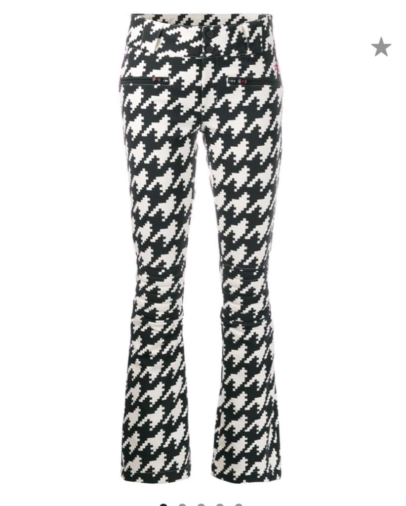 Perfect Moment Houndstooth Ski Pants - Image 1