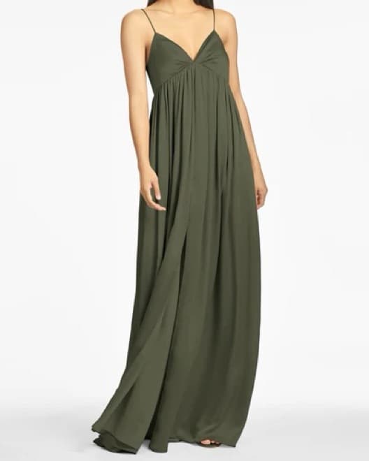 SACHIN AND BABI SIZE 10 Green Maxi Dress - Image 1