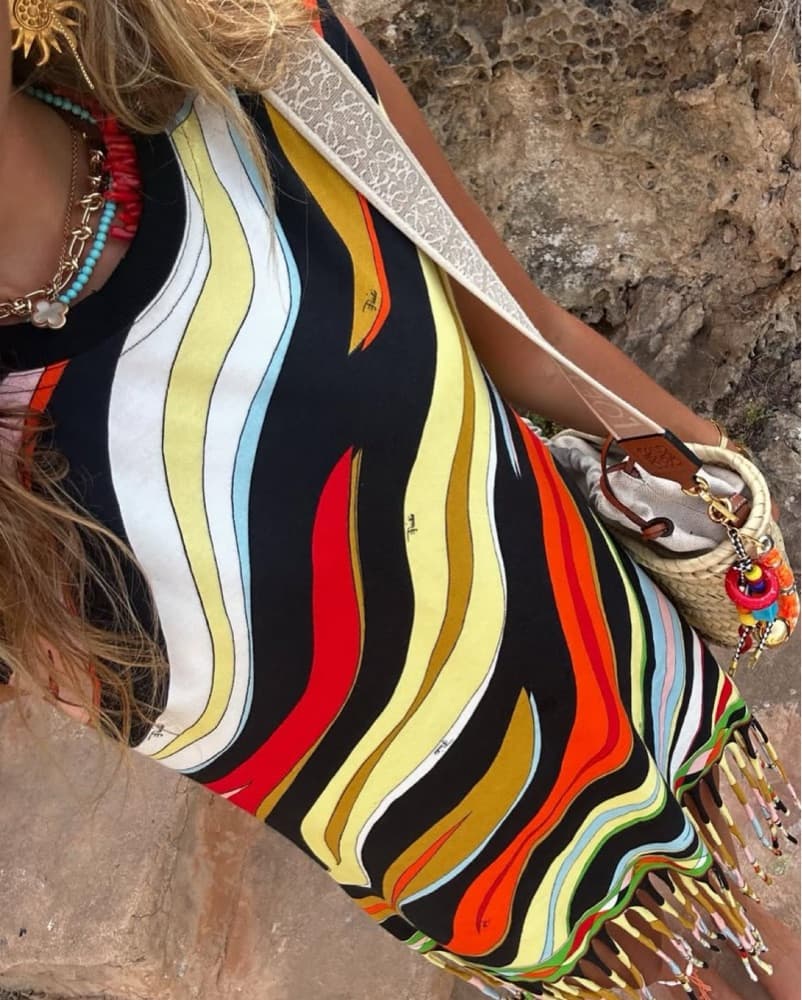 Emilio Pucci Fringed Dress - Image 5