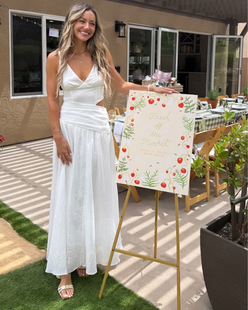 Hello molly White Cut Out Corset Dress - Image 1