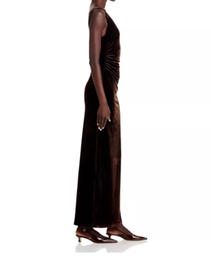 Davin Velvet Maxi Dress - Image 5