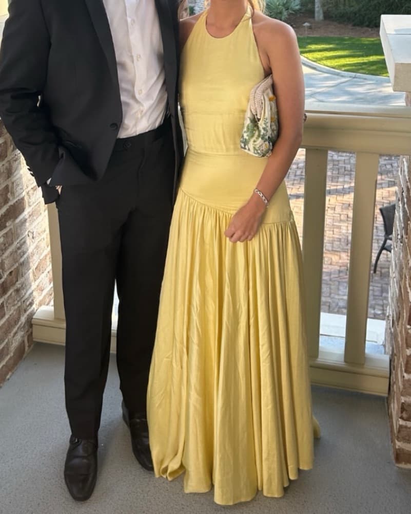 Alexis Saab Dress in Yellow - Image 1