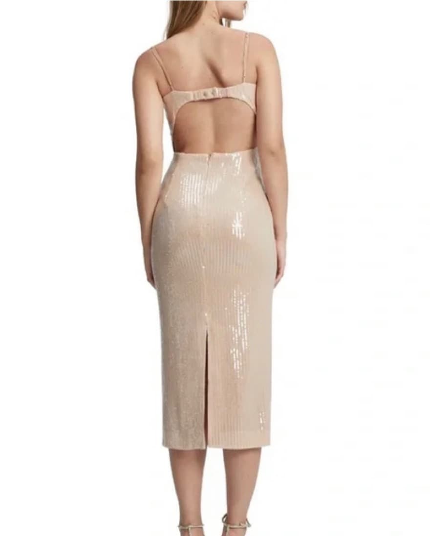 Bardot Luna Sequin Dress - Image 3