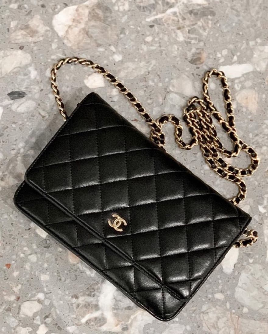 Chanel Classic Wallet on Chain - Image 1