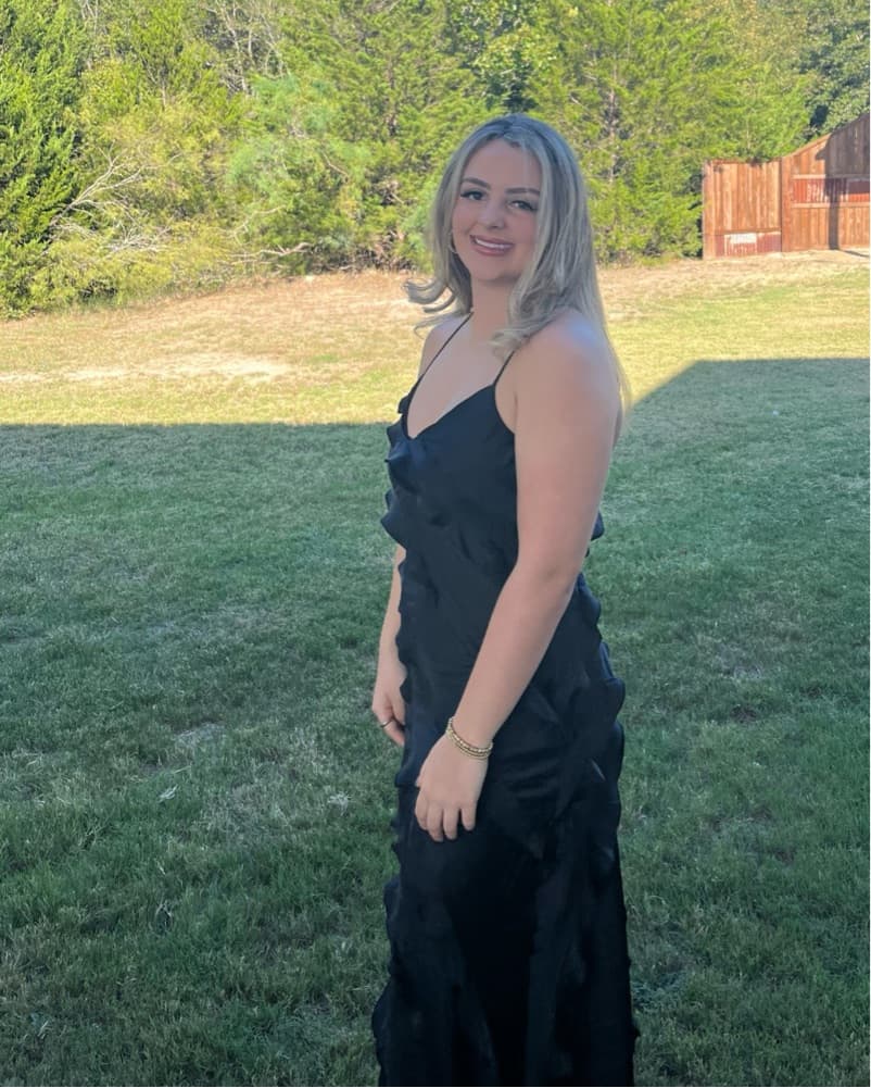 Elegant Ruffled Maxi Dress - Image 1