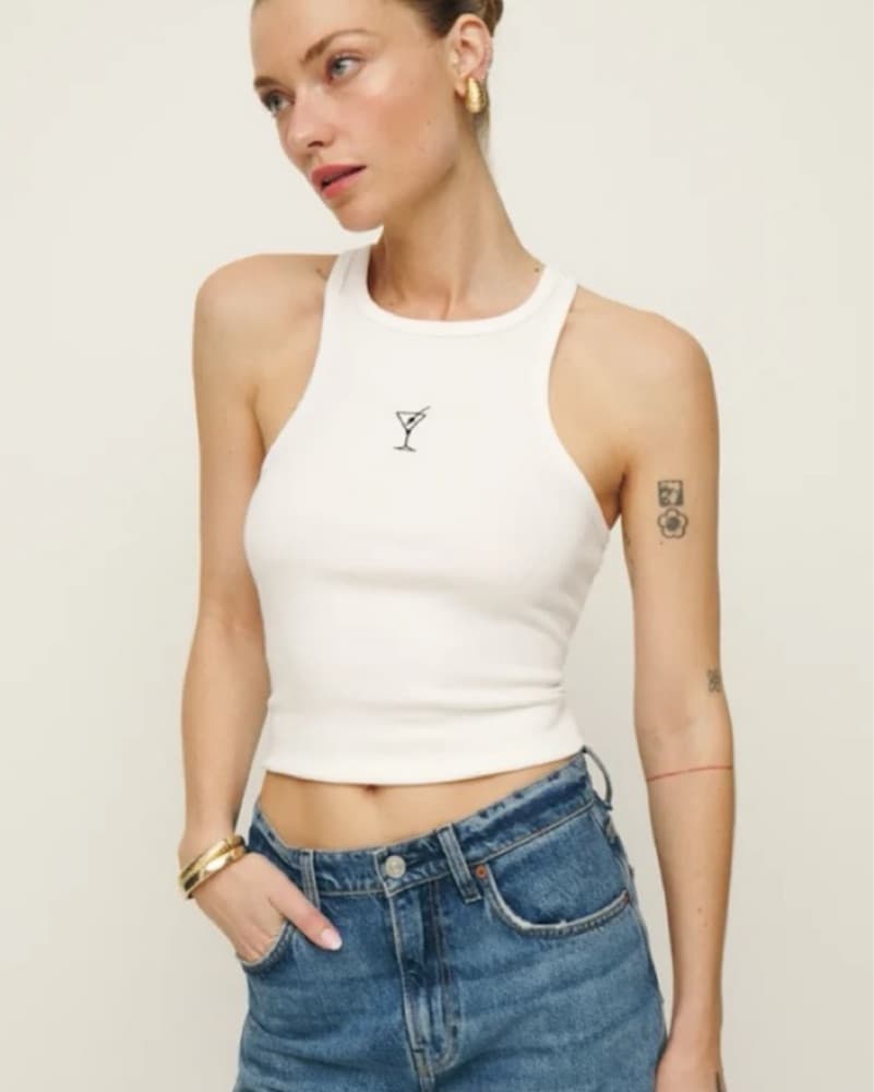 Nova Martini Tank Top Reformation - Image 2