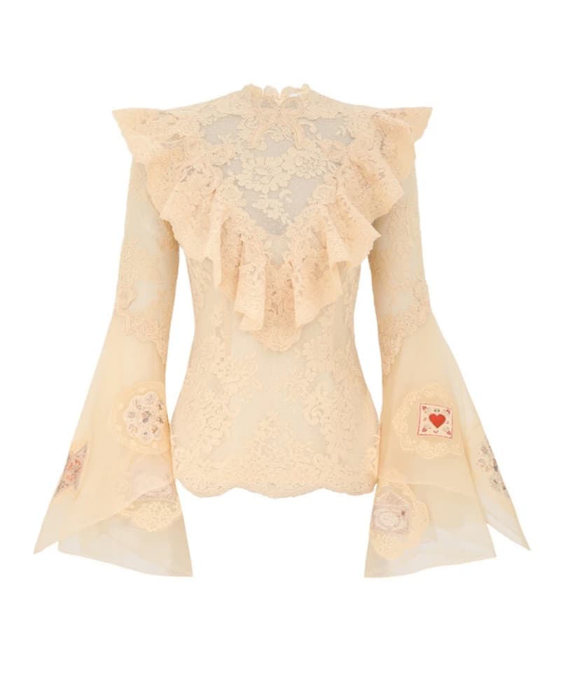 Zimmermann RTW Lace Hypnotic Top - Image 1