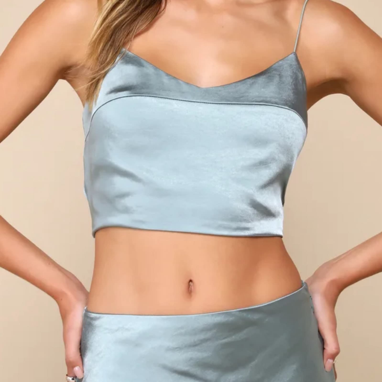 Blue Silk Lulus Set - Image 1