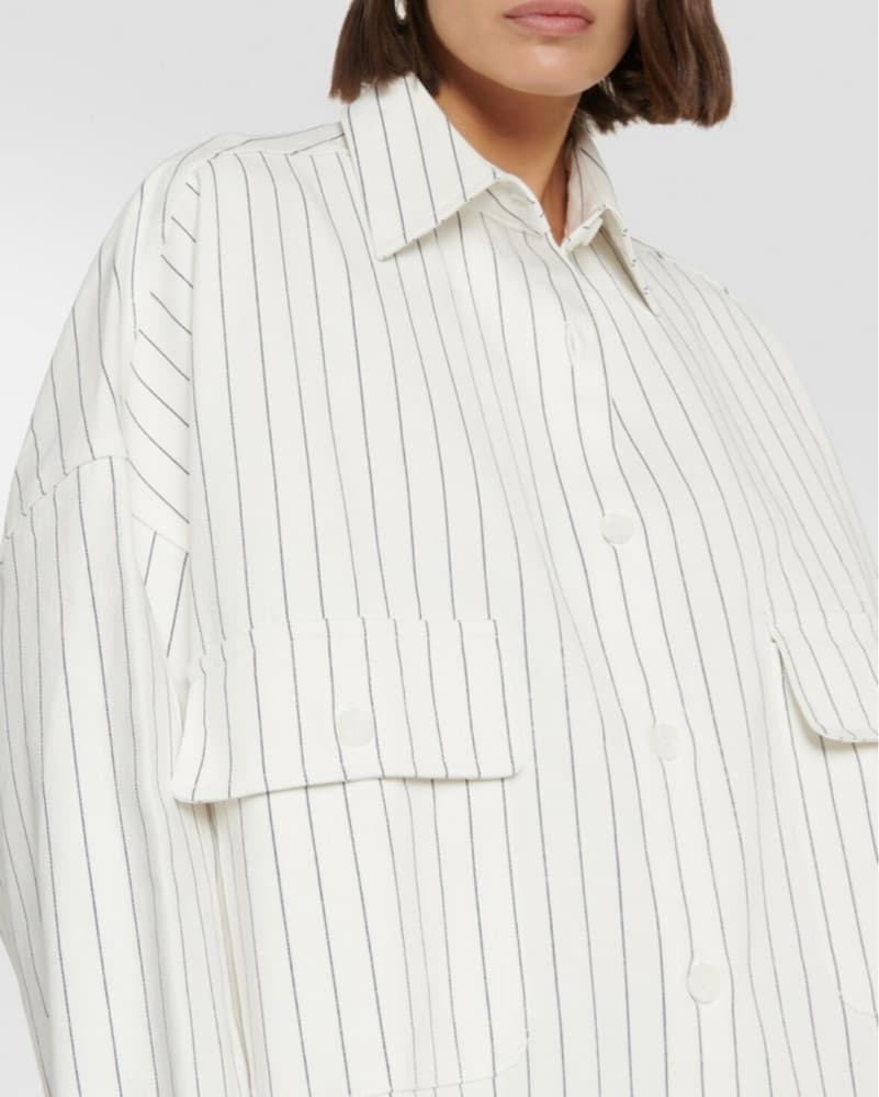 The Frankie Shop Dallas Demin Shirt - Image 5