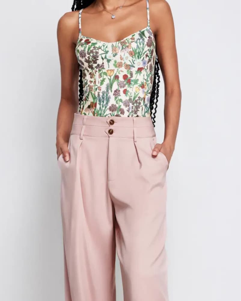 Floral Print Body Suit  - Image 3