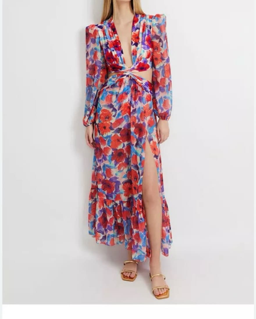Pat Bo Floral Dress - Image 1