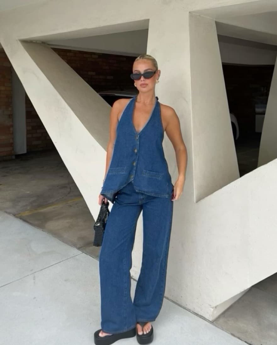 Lioness Hills Halter + Top Model Jeans - Image 4